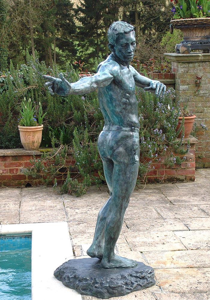 The Swimmer - Sculpture