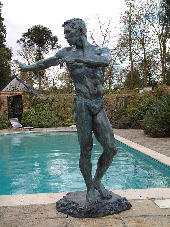 The Swimmer - Sculpture